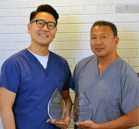 Dr. Wong and Dr. Park at Gentle Smiles Dentistry